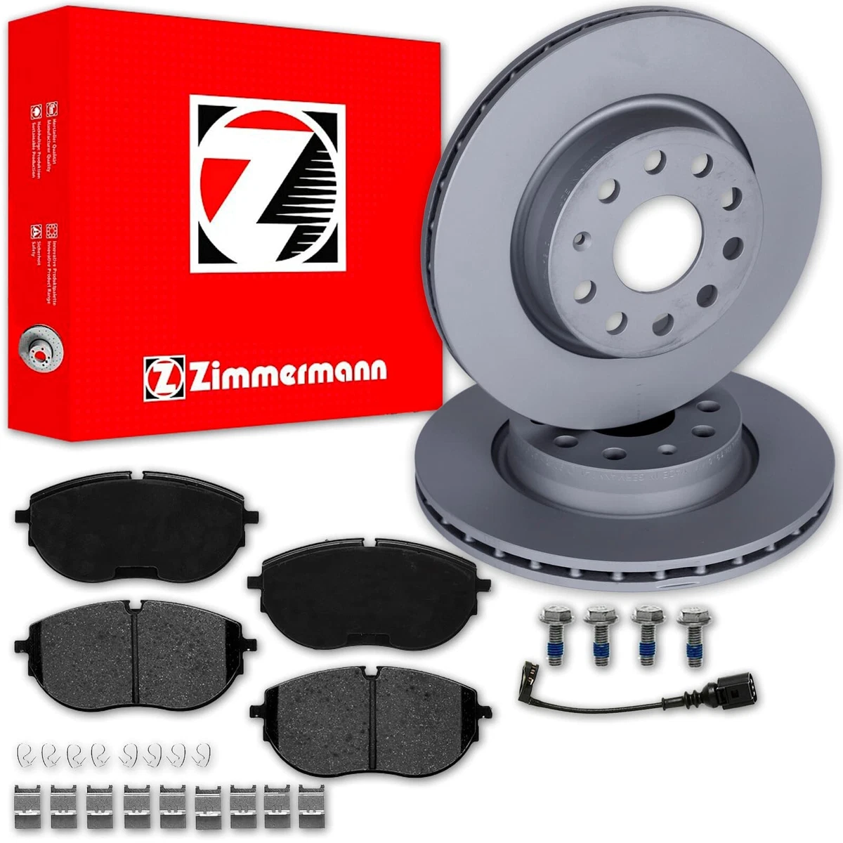 Гальмівні диски та колодки Zimmermann для AUDI A3 (8V1, 8VK) 1.6 TDI Гальмівні диски та колодки Zimmermann для AUDI A3 (8V1, 8VK) 1.6 TDI